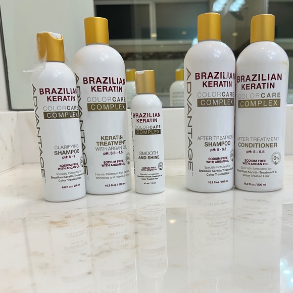 Brazilian keratin treatment
